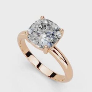 anillo de diamante clasico